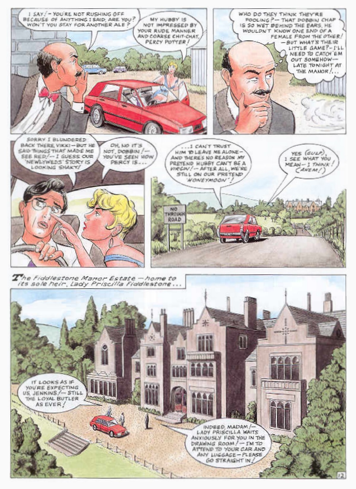 [Colin Murray] A Saucy Vikki Belle Romp: The Lady And The Vampire (ENG) [Low Res] - Page 12