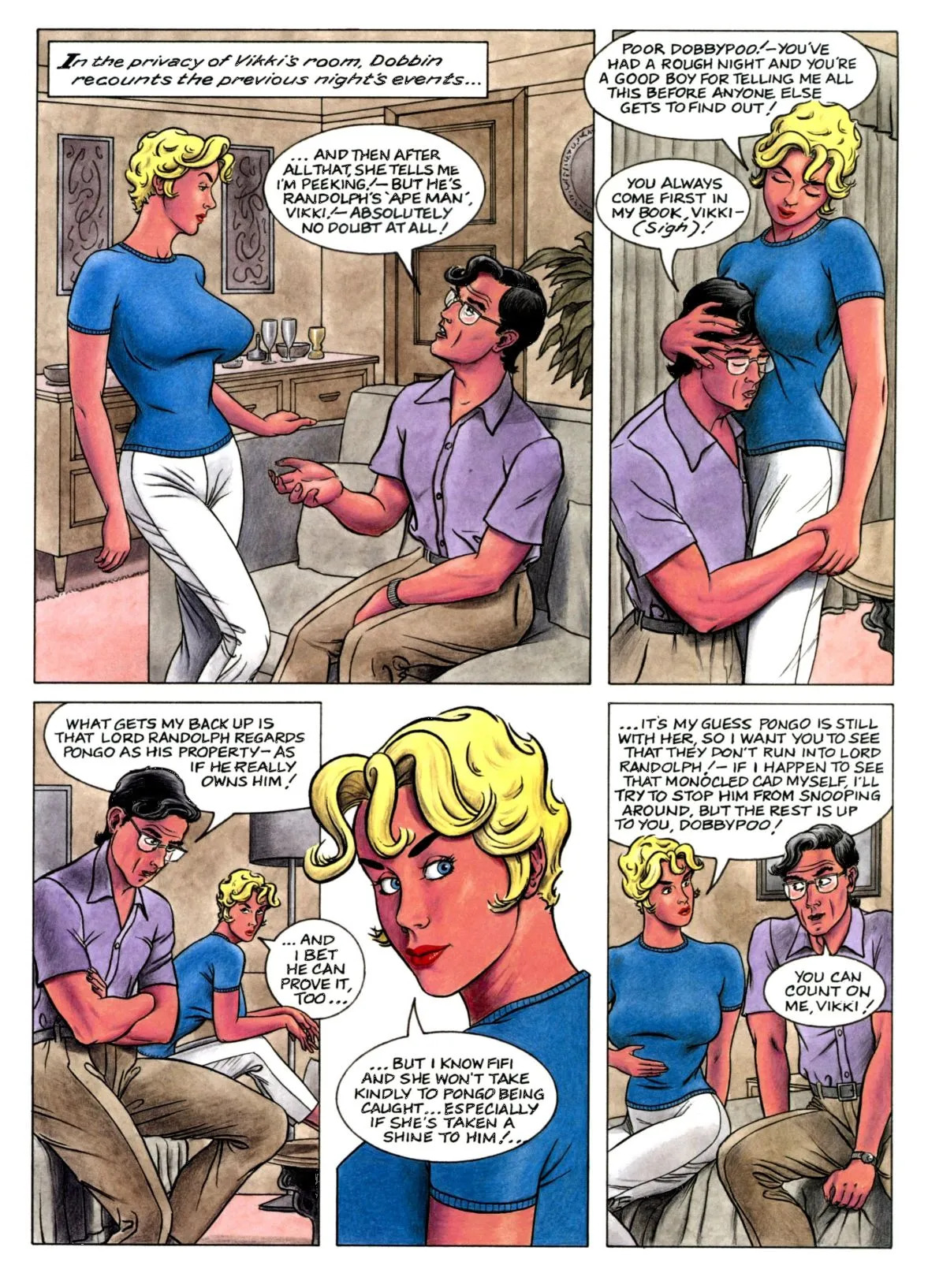 [Colin Murray] A Saucy Vikki Belle Romp: Riviera Moon Goddess (ENG) - Page 24