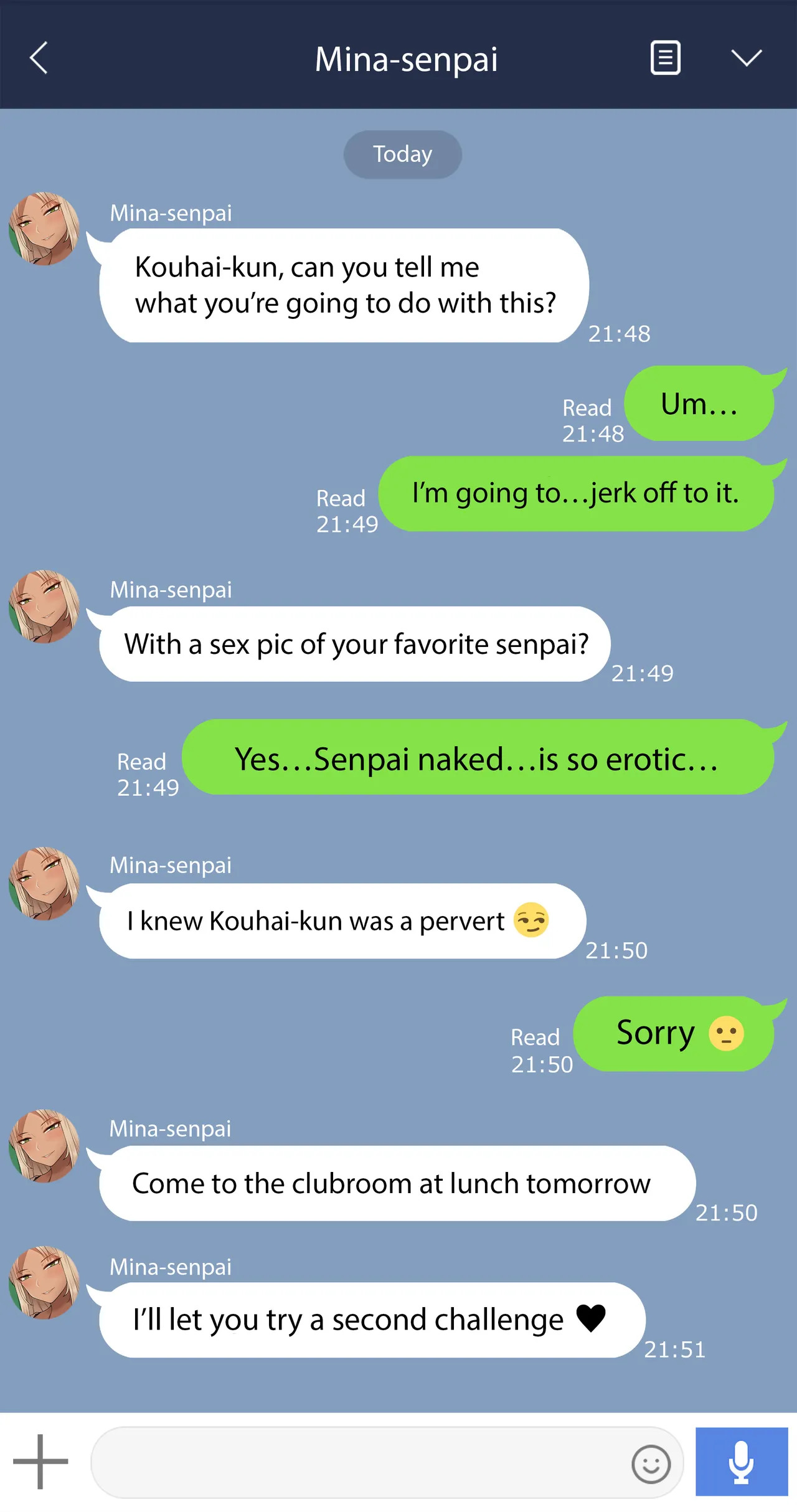 [NT00] Mina Senpai [English] [Uncensored] - Page 42