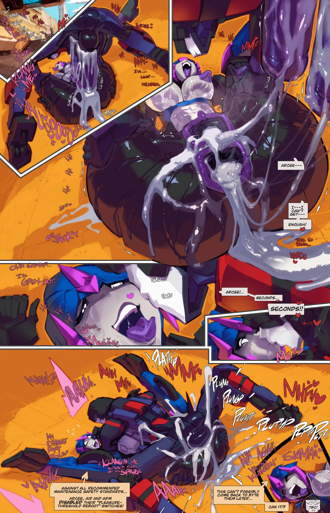 [Fred Perry] Jack X Arcee: "Autobutt Jack" (Transformer) - Page 12
