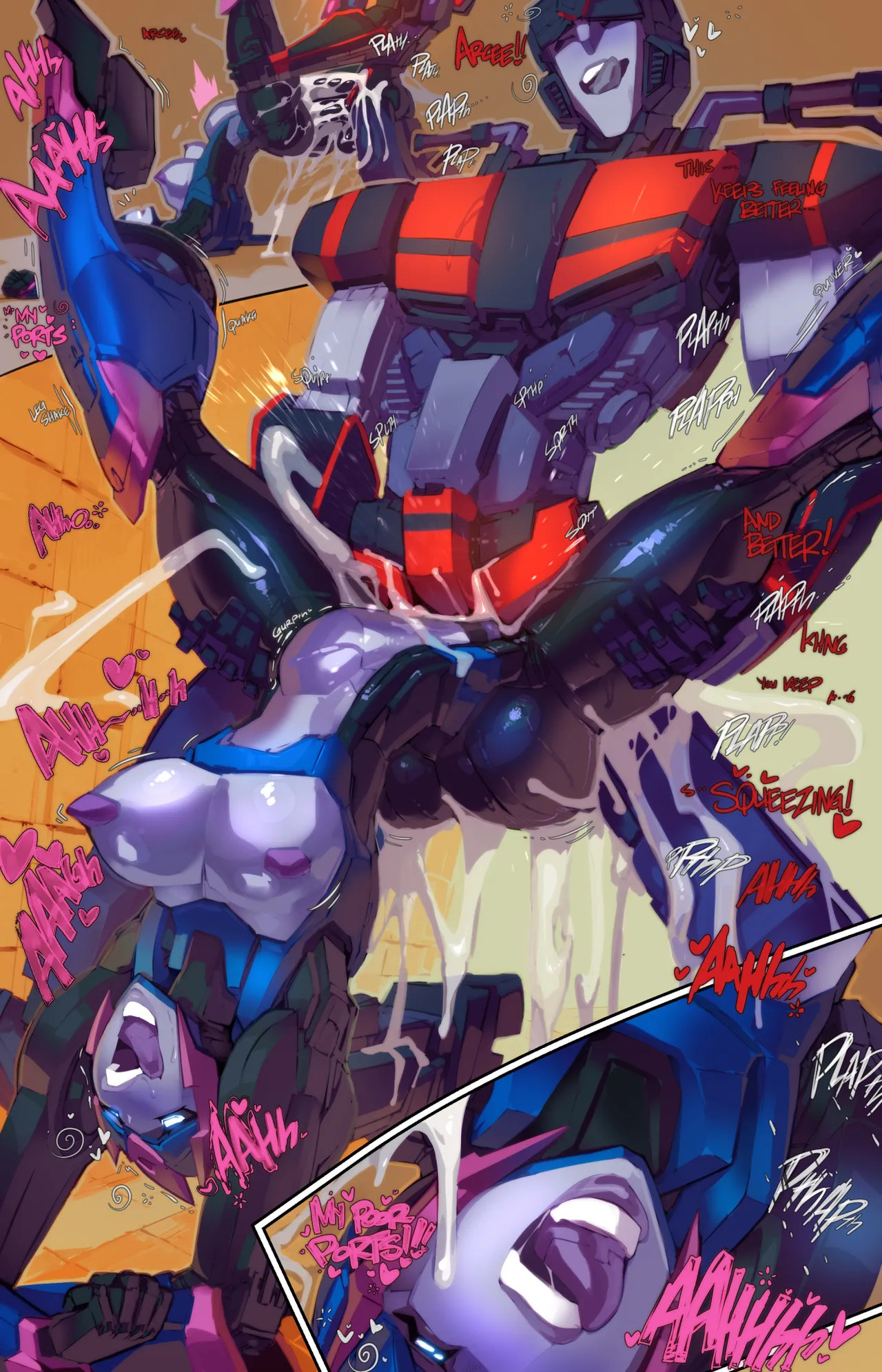 [Fred Perry] Jack X Arcee: "Autobutt Jack" (Transformer) - Page 13