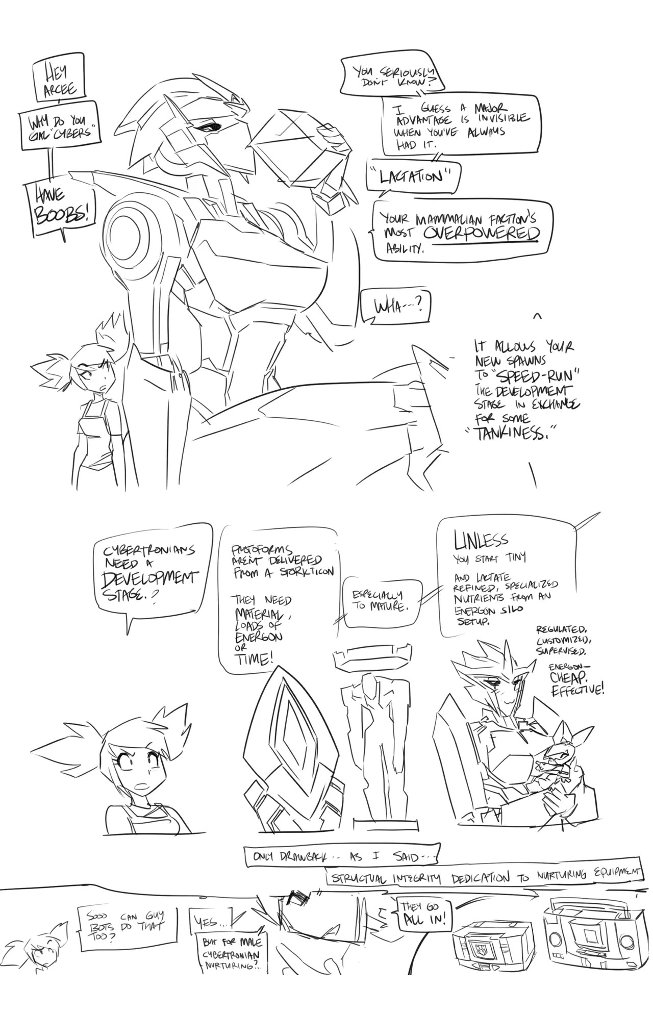 [Fred Perry] Jack X Arcee: "Autobutt Jack" (Transformer) - Page 16