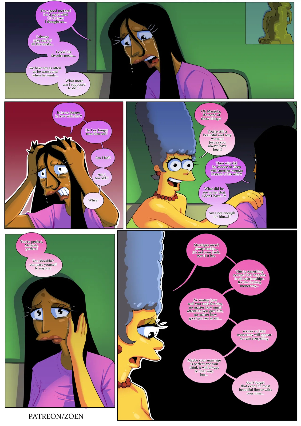 The Simpsons "Manjula's Deal" - By:Zoen - Page 11