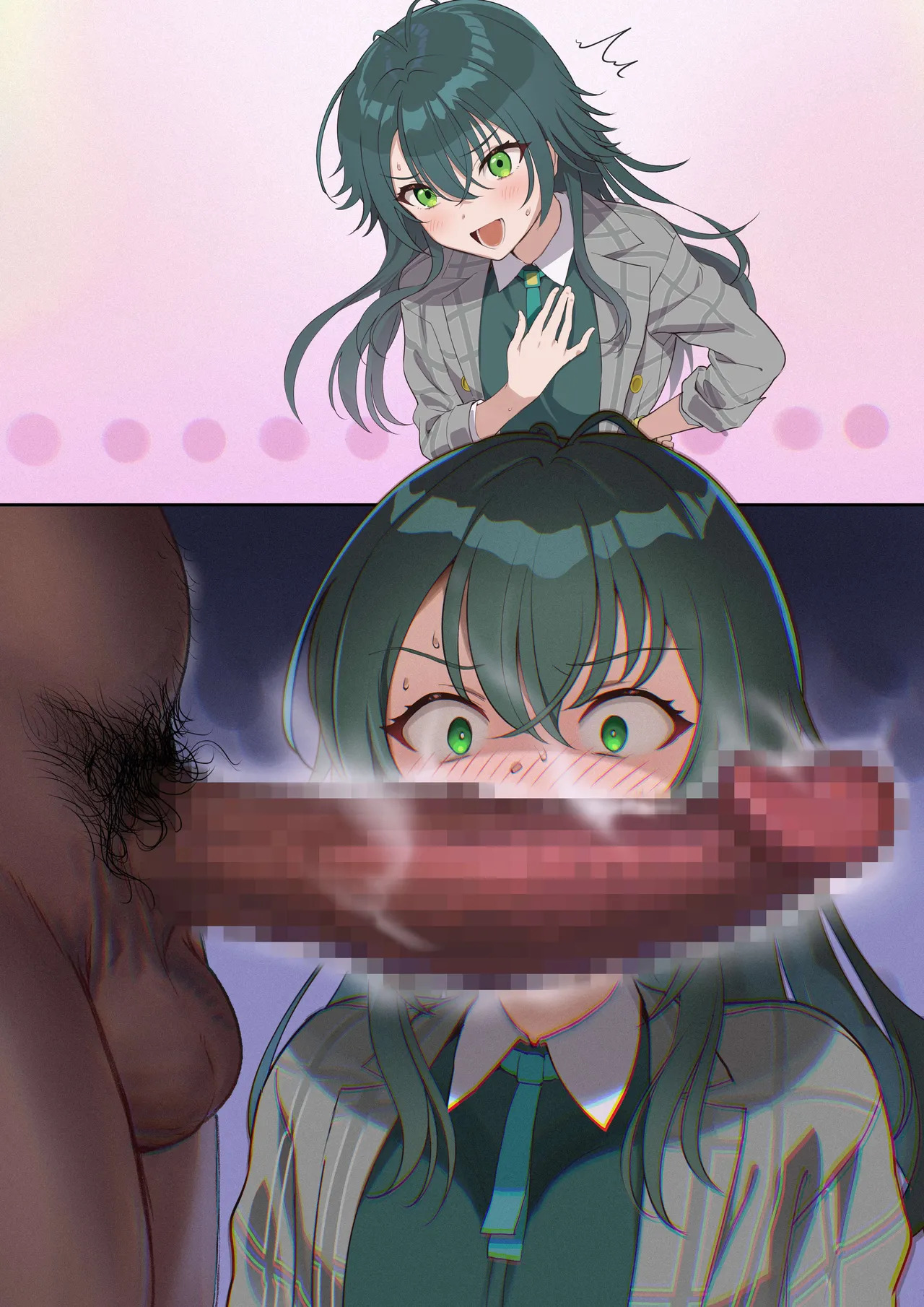 [Werk (安藤周記)] 親方！目の前に極太チンポが！(学園アイドルマスター) - Page 47