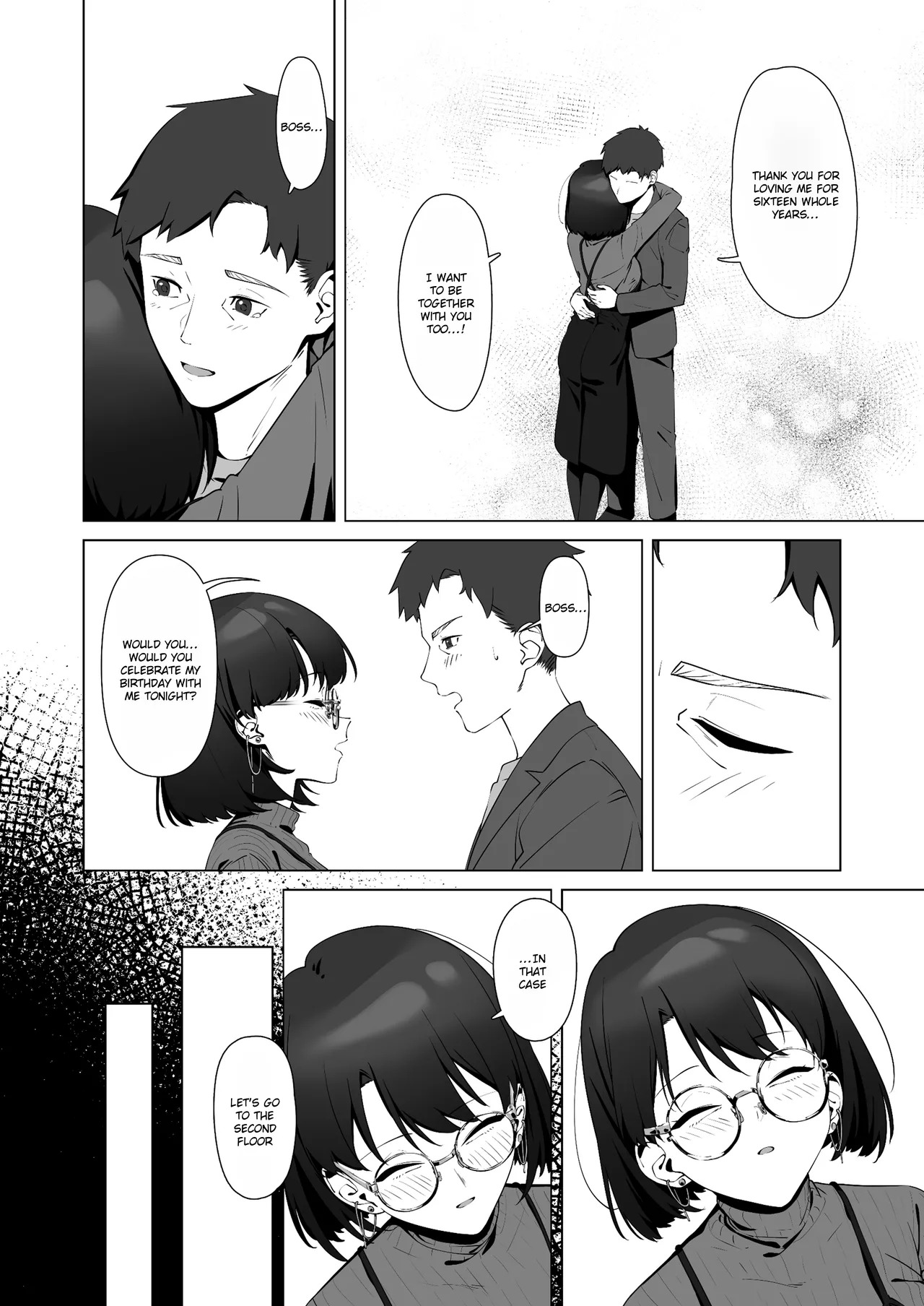 [Shiruo Gumi (Yugudora Shiruo)] My first sexual experience was with the boss of the cafe I’d been going to for 16 years [English] [Rei Scans] - Page 14