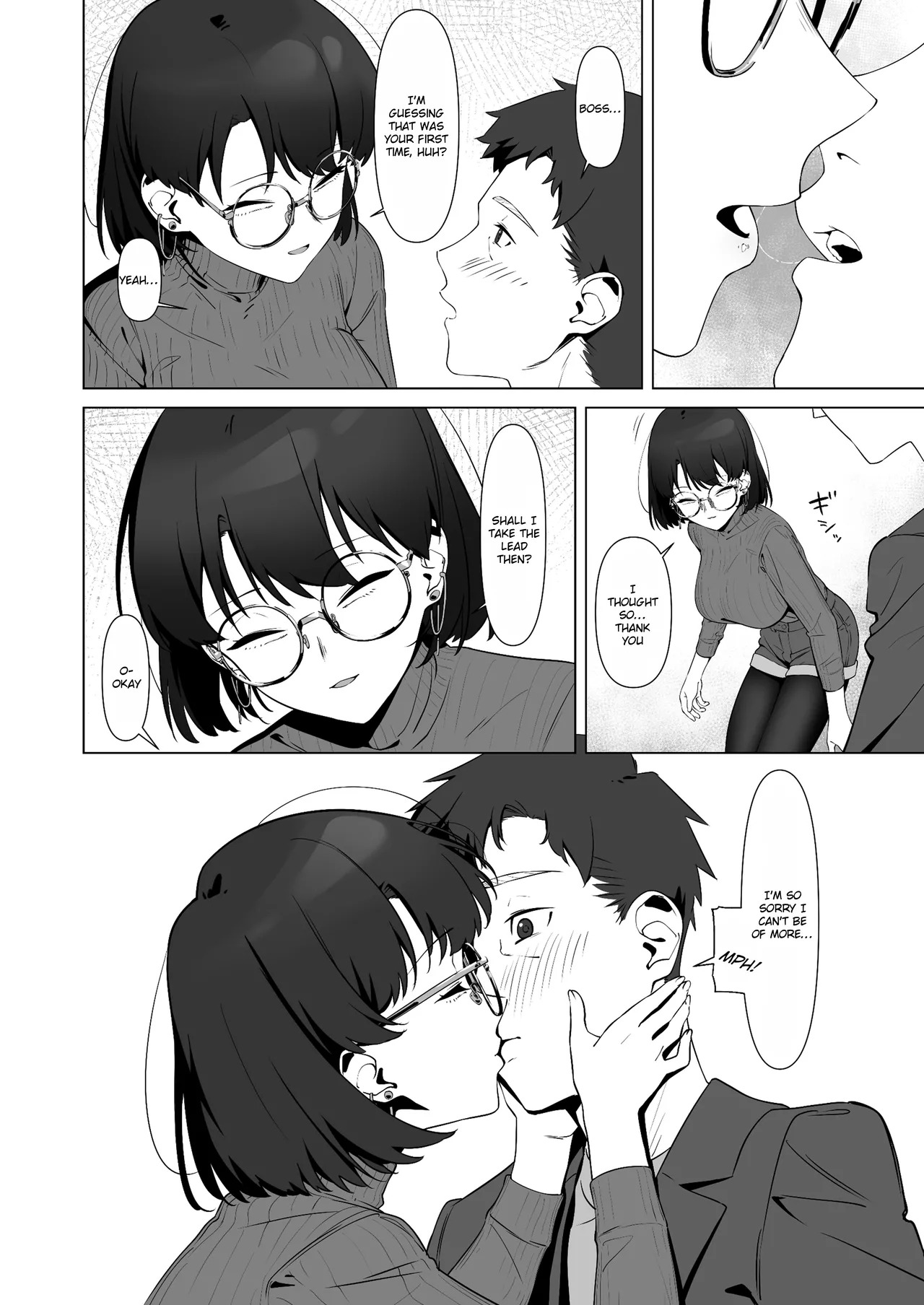 [Shiruo Gumi (Yugudora Shiruo)] My first sexual experience was with the boss of the cafe I’d been going to for 16 years [English] [Rei Scans] - Page 16