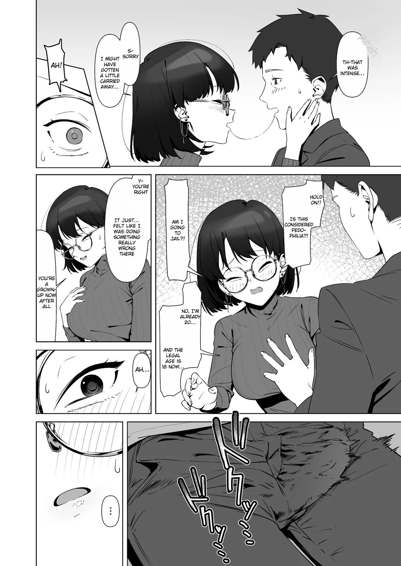 [Shiruo Gumi (Yugudora Shiruo)] My first sexual experience was with the boss of the cafe I’d been going to for 16 years [English] [Rei Scans] - Page 18