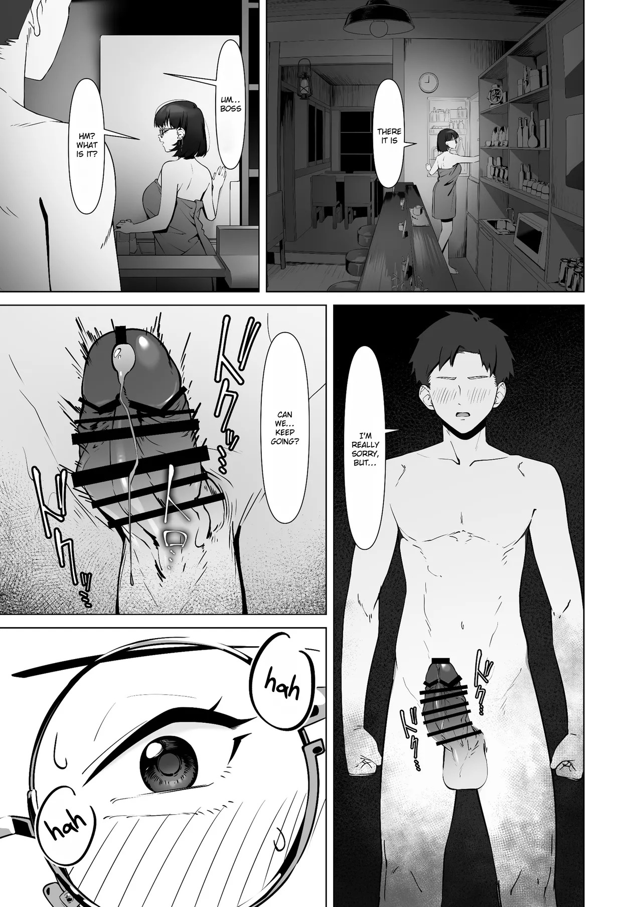 [Shiruo Gumi (Yugudora Shiruo)] My first sexual experience was with the boss of the cafe I’d been going to for 16 years [English] [Rei Scans] - Page 47