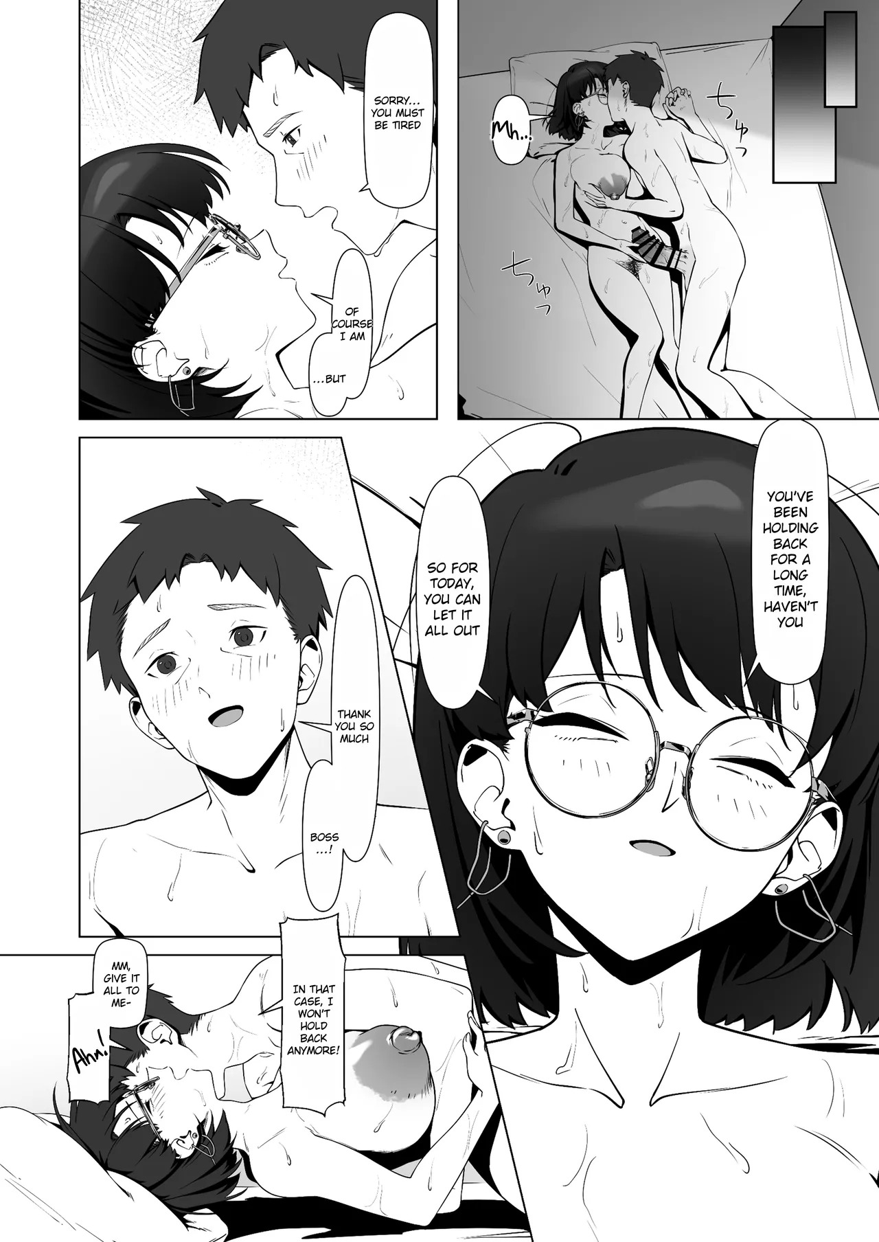 [Shiruo Gumi (Yugudora Shiruo)] My first sexual experience was with the boss of the cafe I’d been going to for 16 years [English] [Rei Scans] - Page 56
