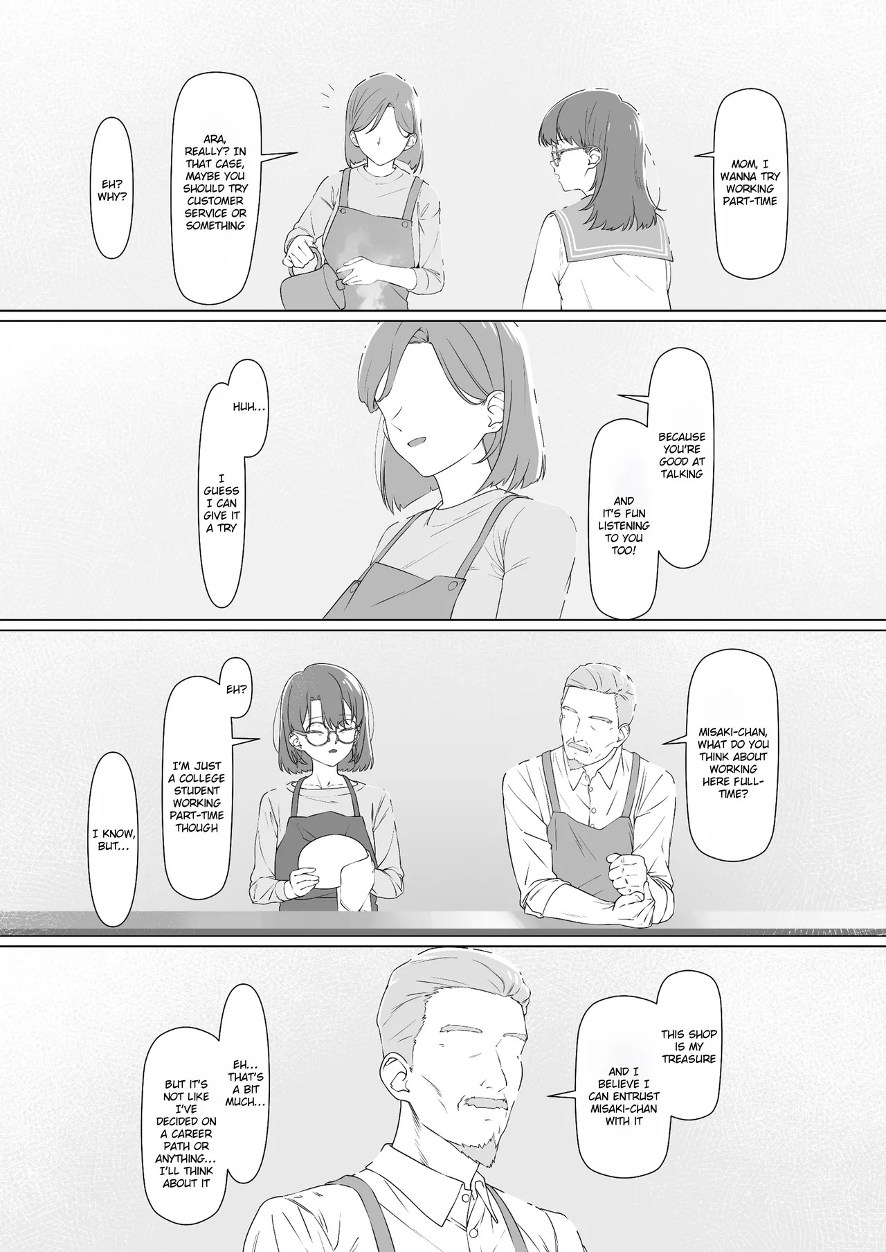 [Shiruo Gumi (Yugudora Shiruo)] My first sexual experience was with the boss of the cafe I’d been going to for 16 years [English] [Rei Scans] - Page 66