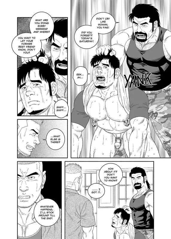 [Tagame Gengoroh] COCKSUCKER I Got Turned into My Best Friend’s Father’s Bitch (Part 1-3) [Eng] - Page 24