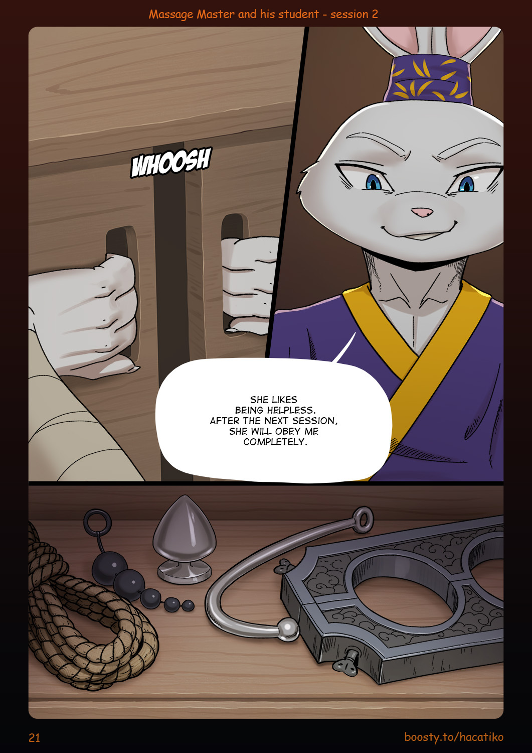 [Hacatiko] Massage master and his student - Session 2 (Kung Fu Panda) - Page 22