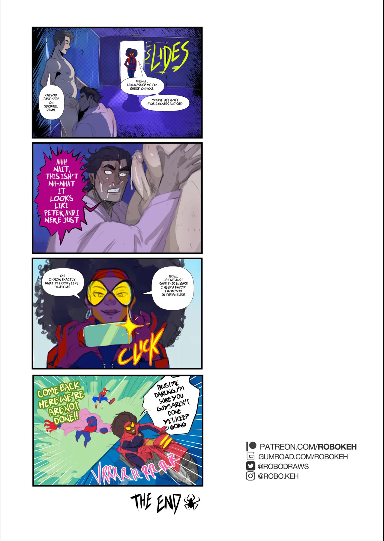[Robokeh] Spiderdads (Spider-Man_ Across the Spider-Verse) - Page 11