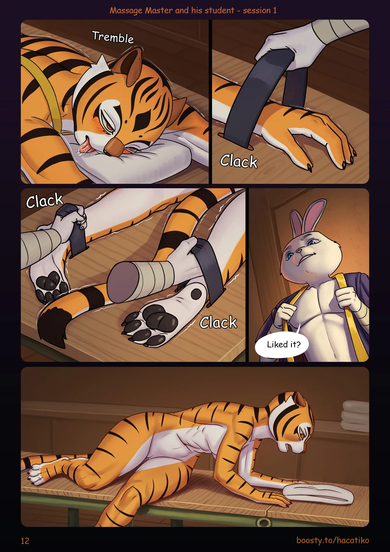 [Hacatiko] Massage master and his student - Session 1 (Kung Fu Panda) - Page 13
