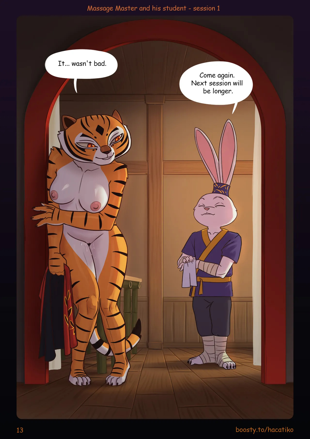 [Hacatiko] Massage master and his student - Session 1 (Kung Fu Panda) - Page 14