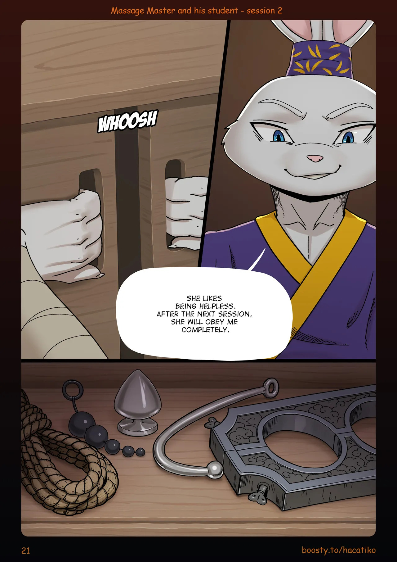 [Hacatiko] Massage master and his student - Session 2 (Kung Fu Panda) - Page 22