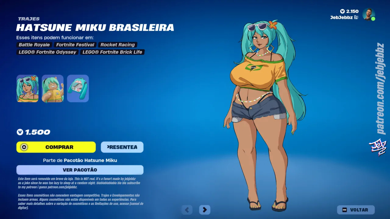 [MayleenMidnight/Jebjebbz] Brazilian Miku (Vocaloid) - Page 34