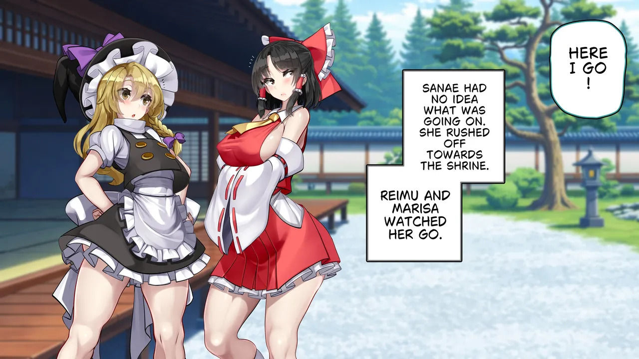 [Kawahagitei] Touhou Youyoumu ~Ihen Kaiketsu wa... Haramu koto!?~ | Sanae Solves the Incident… by Getting Pregnant!? (Touhou Project) [English] - Page 20