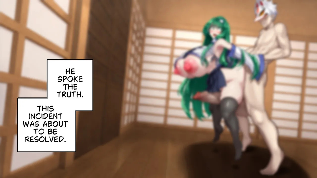 [Kawahagitei] Touhou Youyoumu ~Ihen Kaiketsu wa... Haramu koto!?~ | Sanae Solves the Incident… by Getting Pregnant!? (Touhou Project) [English] - Page 37