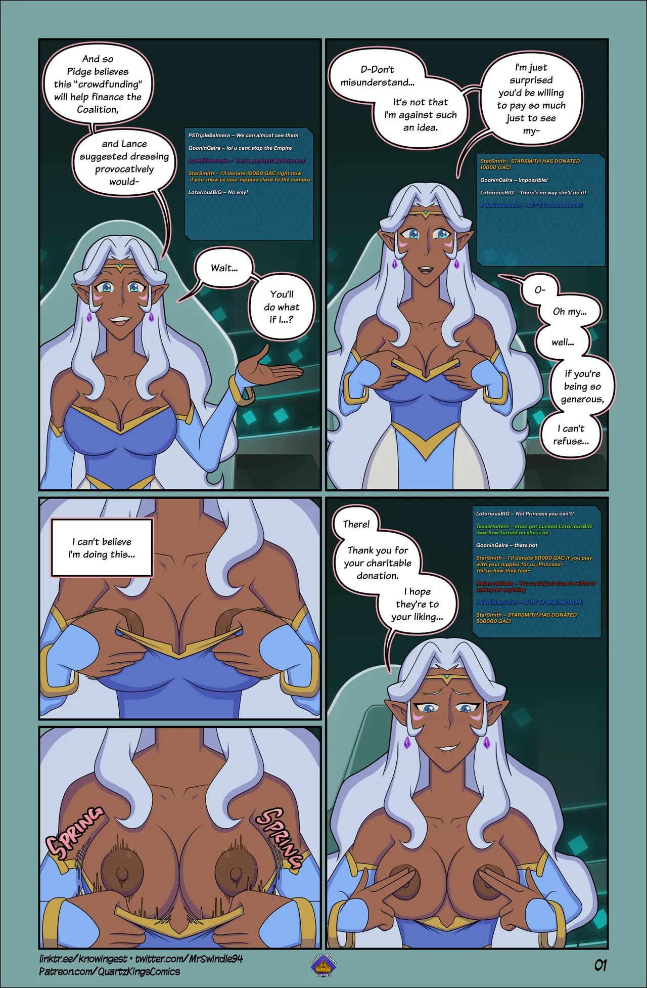 [Unknowingest/MrSwindle94] Princess Allura (Voltron: Legendary Defender) - Page 11