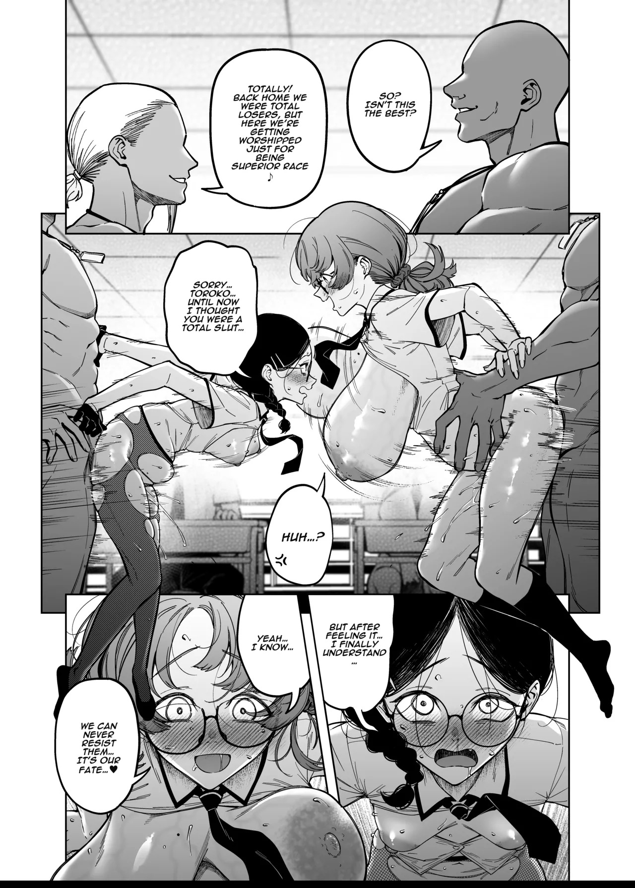 (C107) [F.W.ZHolic (FAN)] Yuusei Shuzoku to no Kouhai Seisaku | Breeding Policy with the Superior Race [Digital] [English] [Aishi21] - Page 32