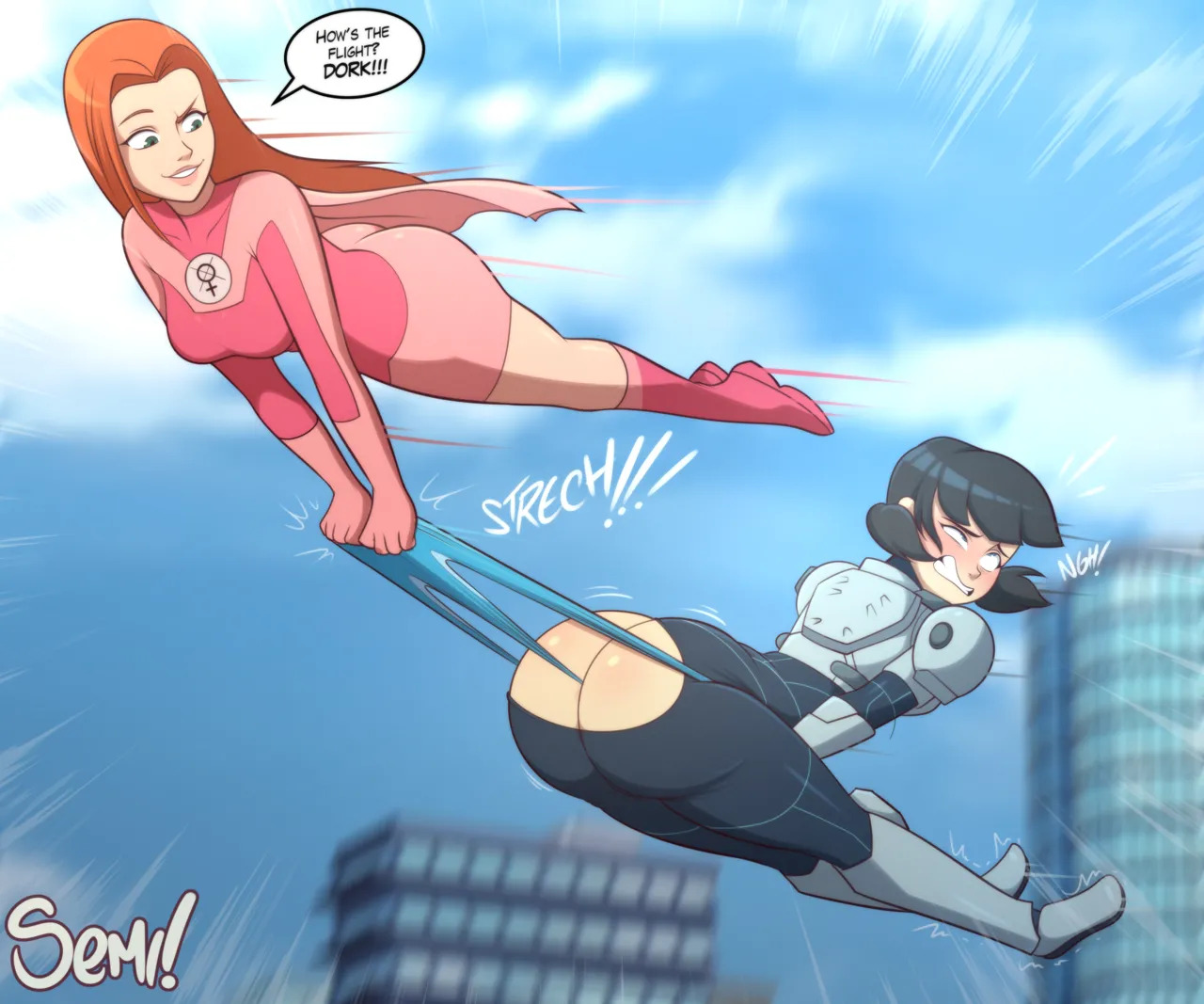 Invincible girls (Semidraws) - Page 11