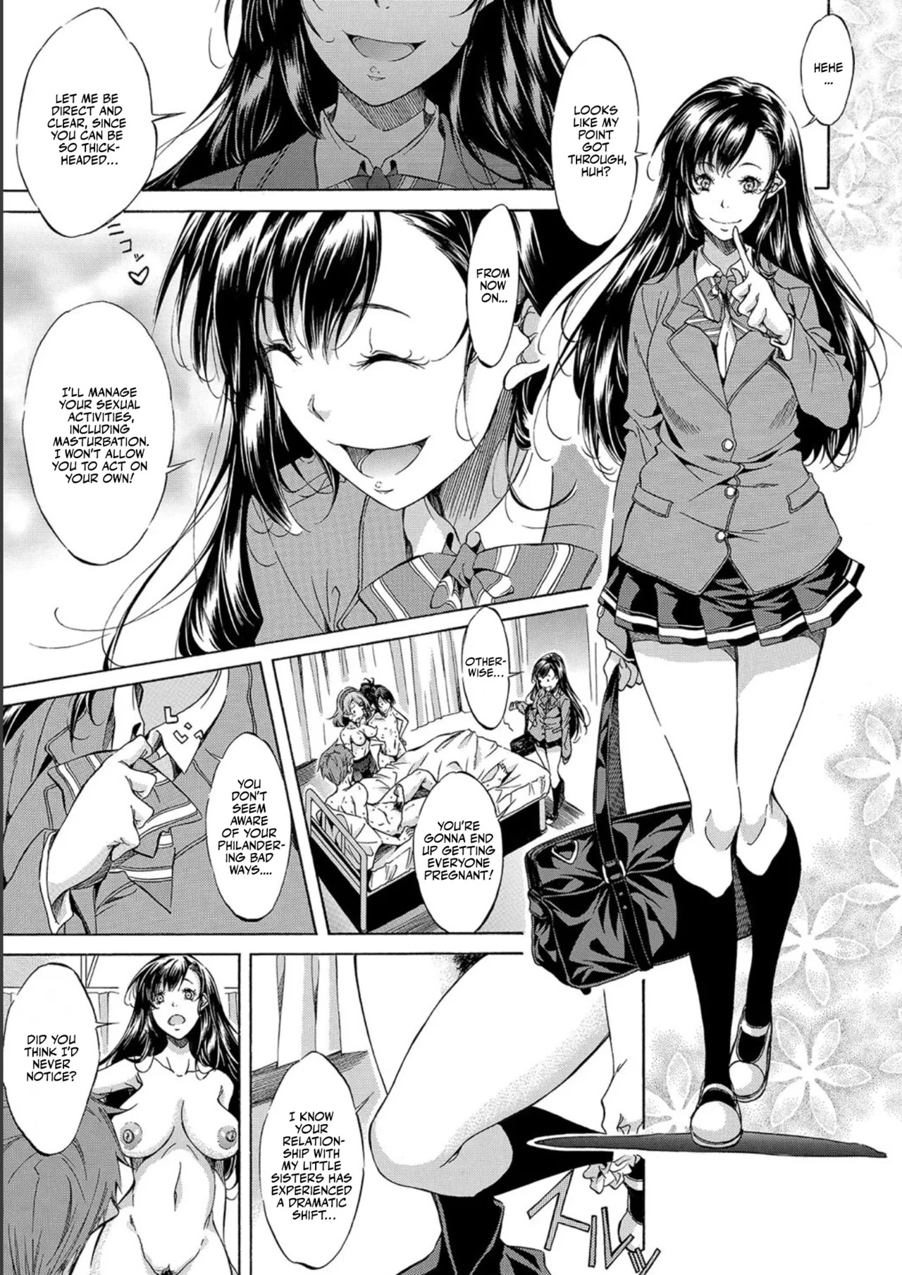 [Onda Fuoku] JK-tachi o Gouhouteki ni Haramase... ta!? | I Somehow Got a Whole Bunch of High Schoolers Pregnant Legally?! [English] [Team Rabu2] [Digital] - Page 119