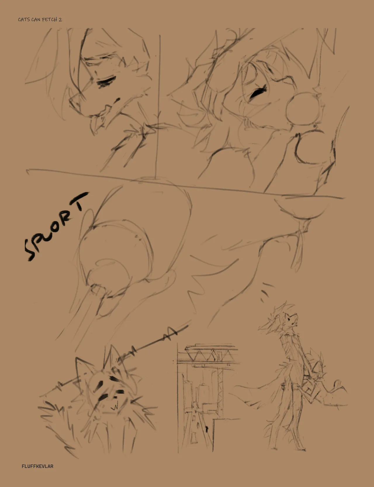 [Fluff-Kevlar] Cats Can Fetch 2: Try my Roommate! (Ongoing) - Page 12