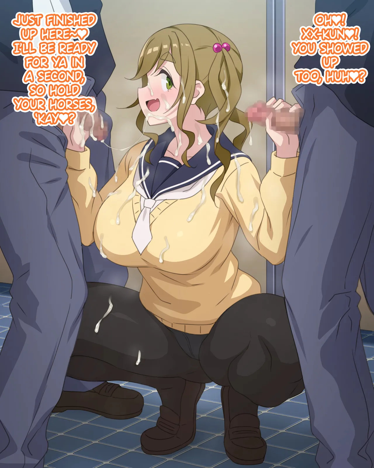[Tedaingu (Tedain)] Danshi Toilet no Inuyama-san. (Yuru Camp) [English] - Page 9