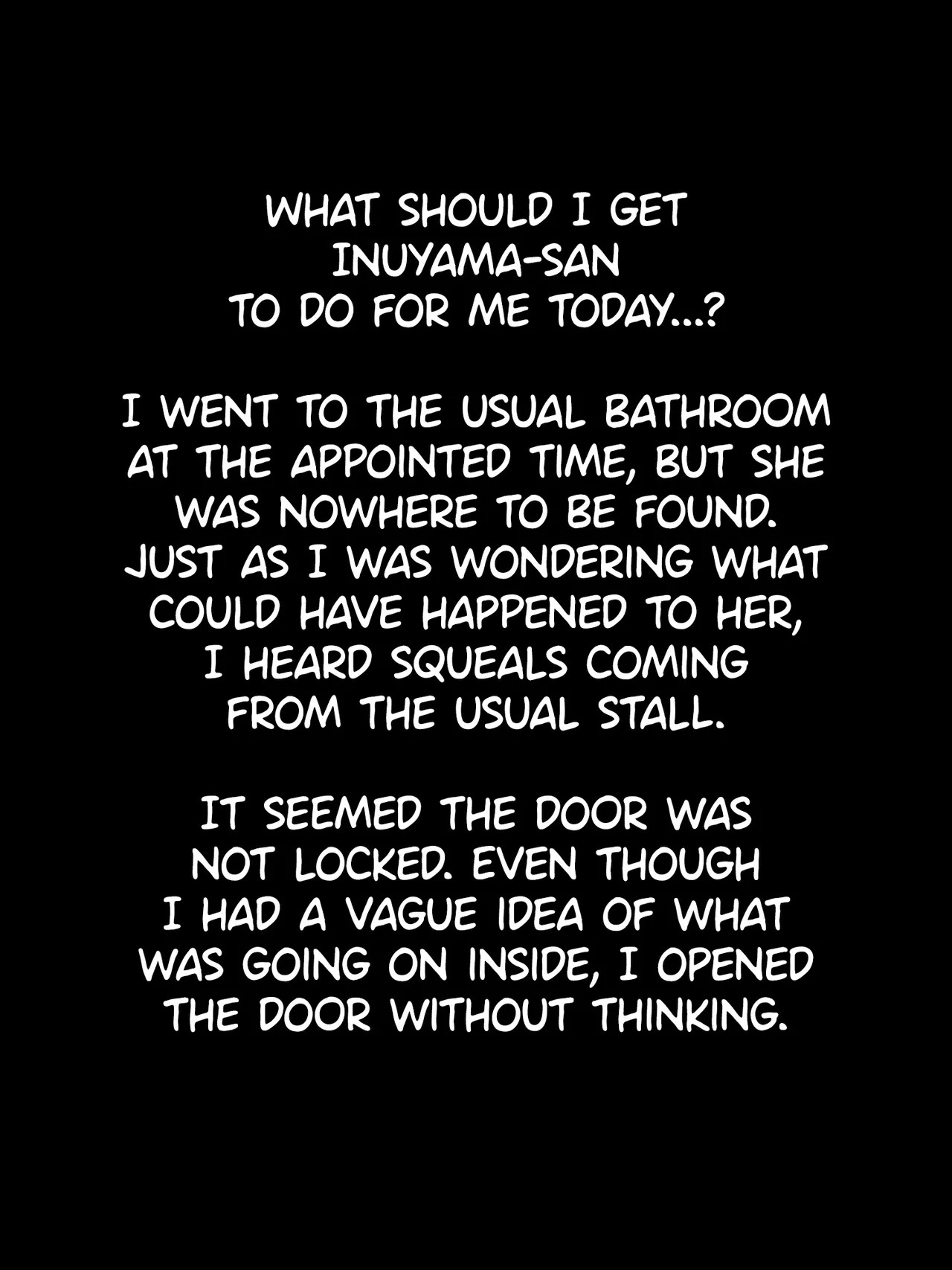 [Tedaingu (Tedain)] Danshi Toilet no Inuyama-san. (Yuru Camp) [English] - Page 91