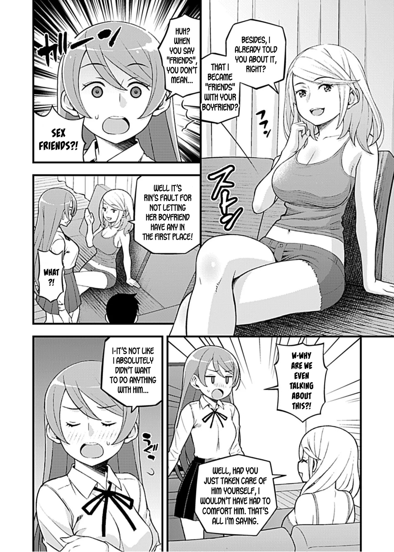 [Moririn-Monson] Kanojo no Gal na Onee-san ni Sasowareta node Shimashita. Ch. 6 | My Girlfriend's Gal-like Onee-san Seduced Me and We had Sex Ch. 6 (COMIC GEE Vol.7) [English] - Page 3