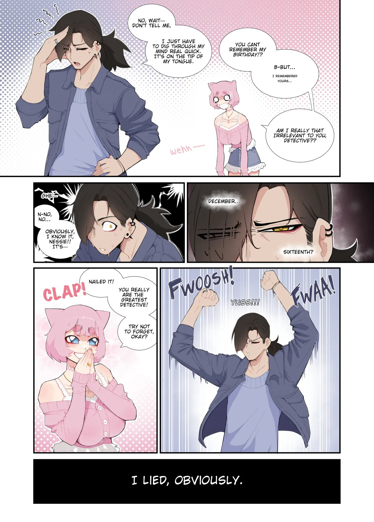 [Luxuriass] A story about a Detective and his undercover best friend (Mew) - Page 14