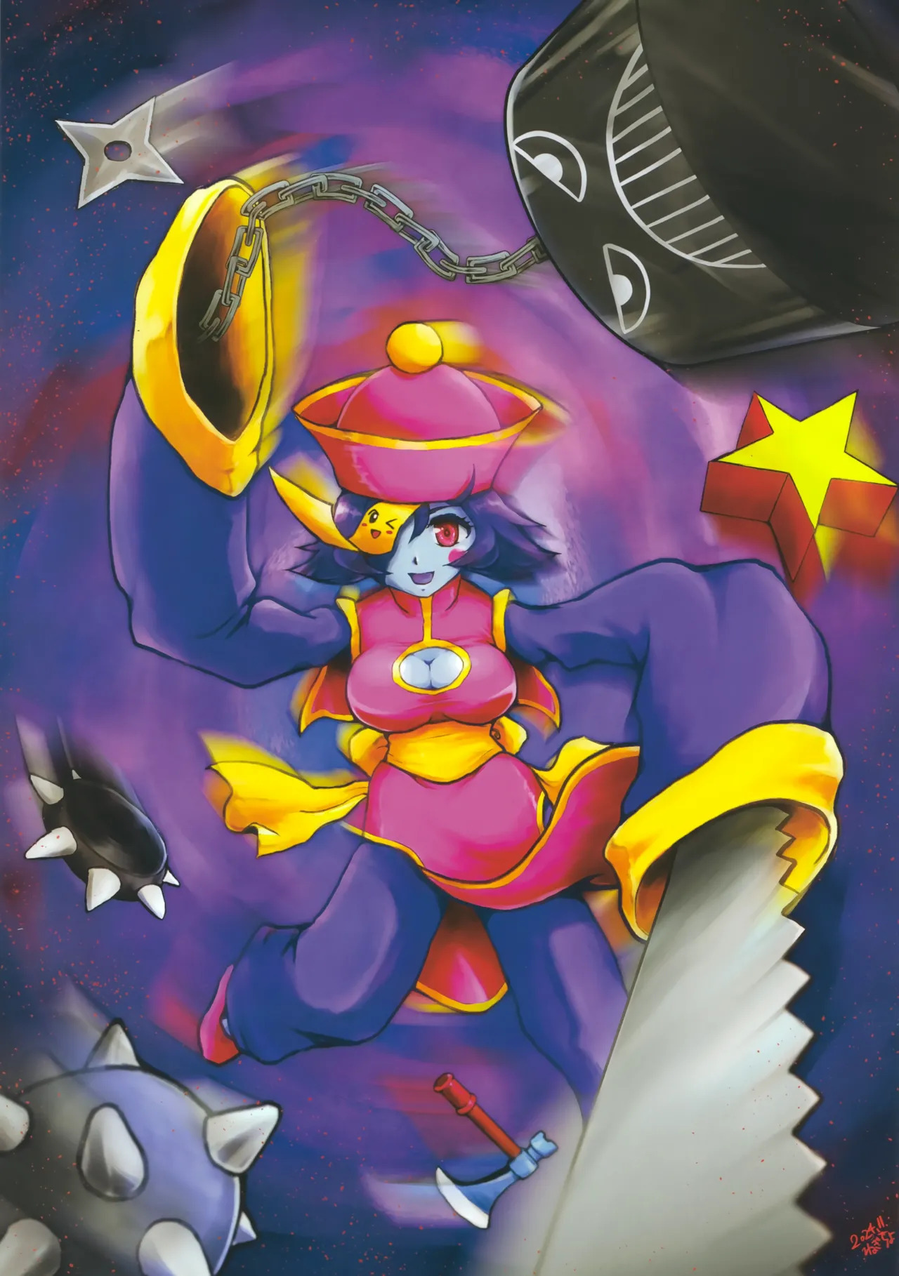 (C105) [Super Star (Various)] VAMPIRE IS NOT DEAD (Darkstalkers) - Page 19