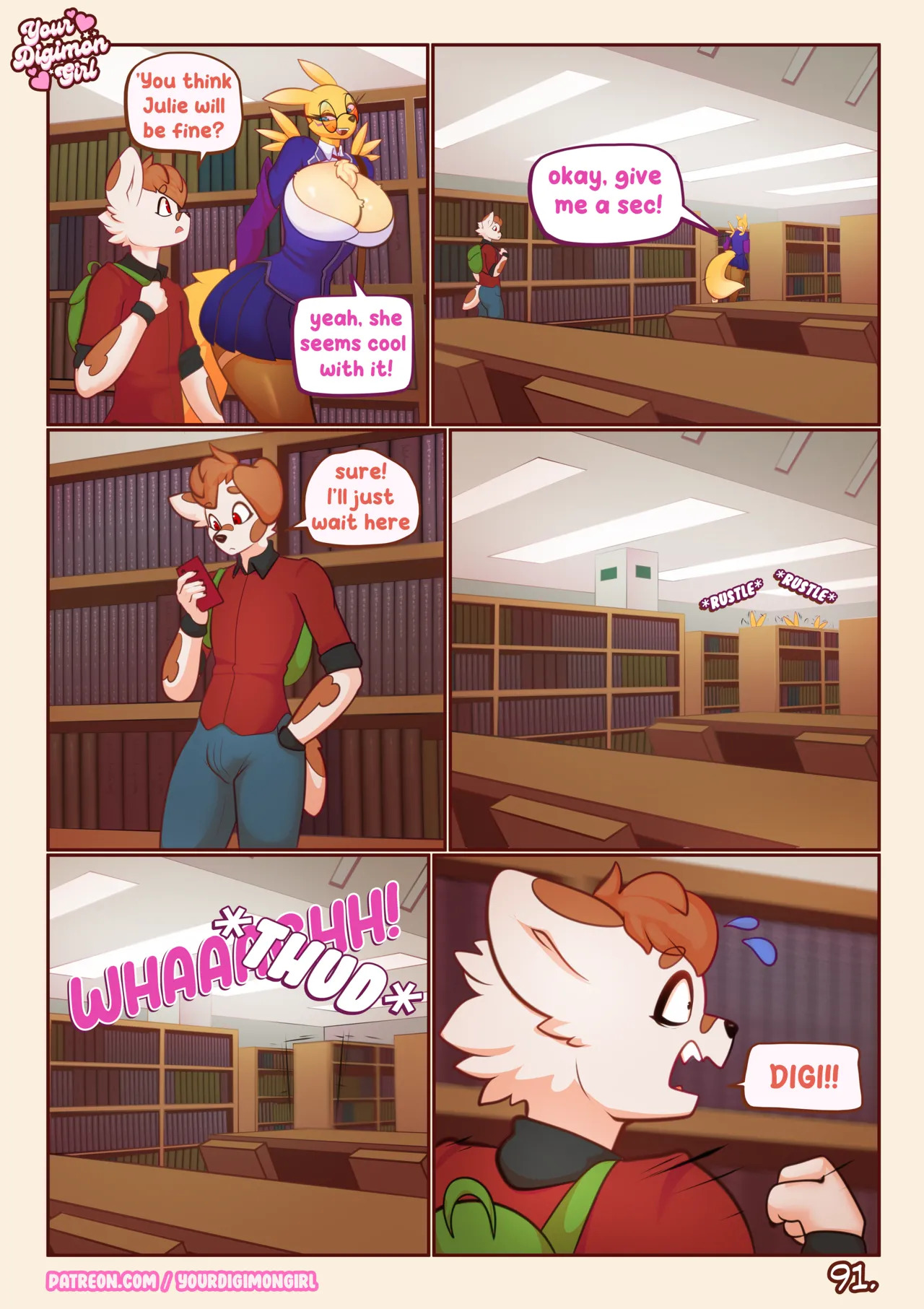 How 2 Hide Your Renamon - 4K (Ongoing) - Page 92