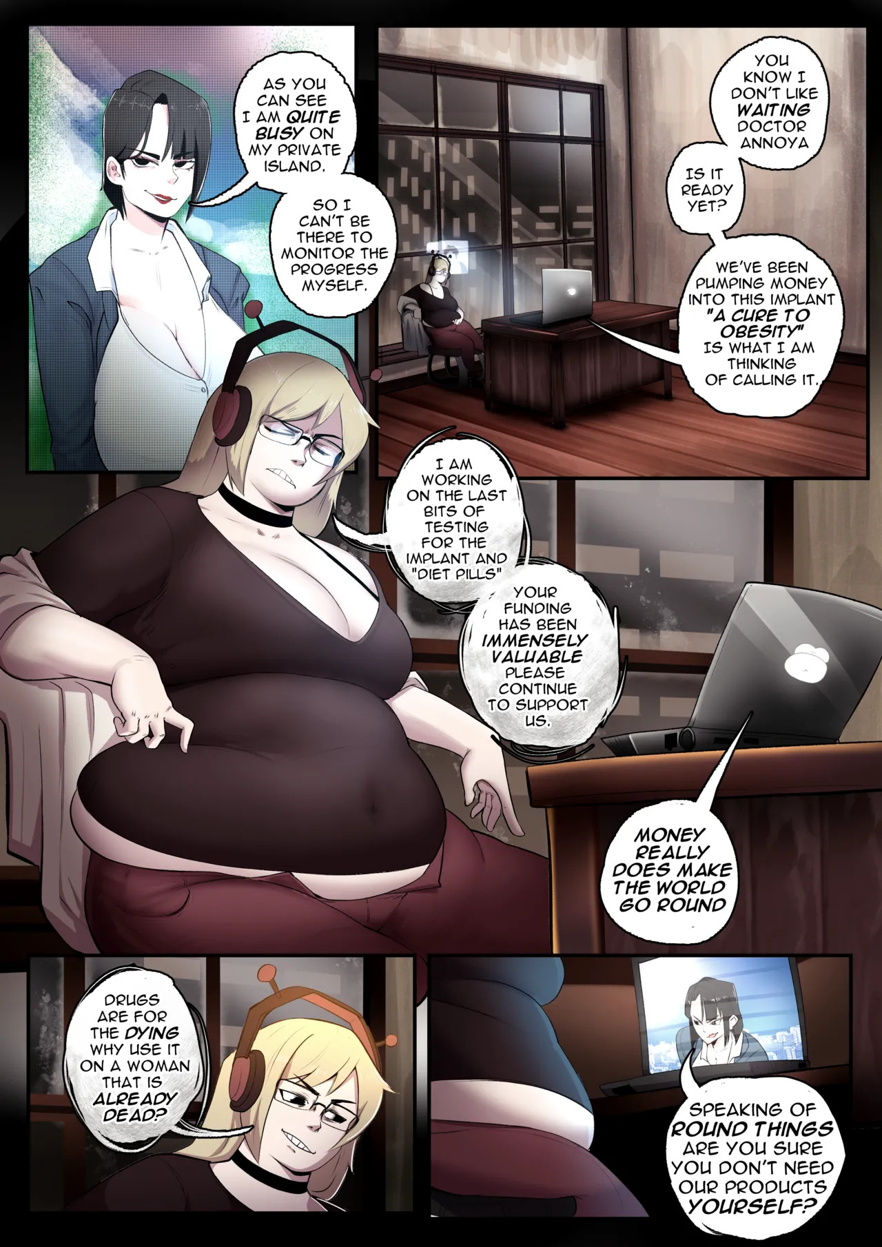 [DrBlackJack & DebuIsCool] Plus Size - Illustrated Case Universe [Ongoing] - Page 279