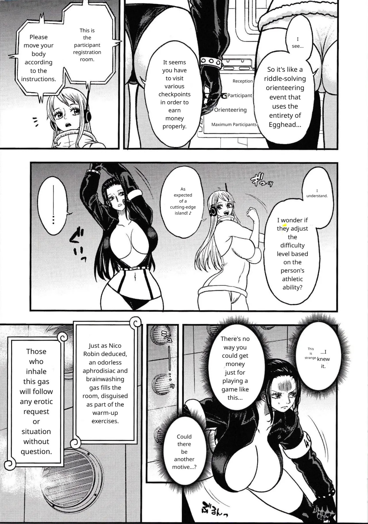 ONE PIECE / Nami & Robin (EGG HEAD HOLE) / Doro Noujou English Translation (AI) - Page 24