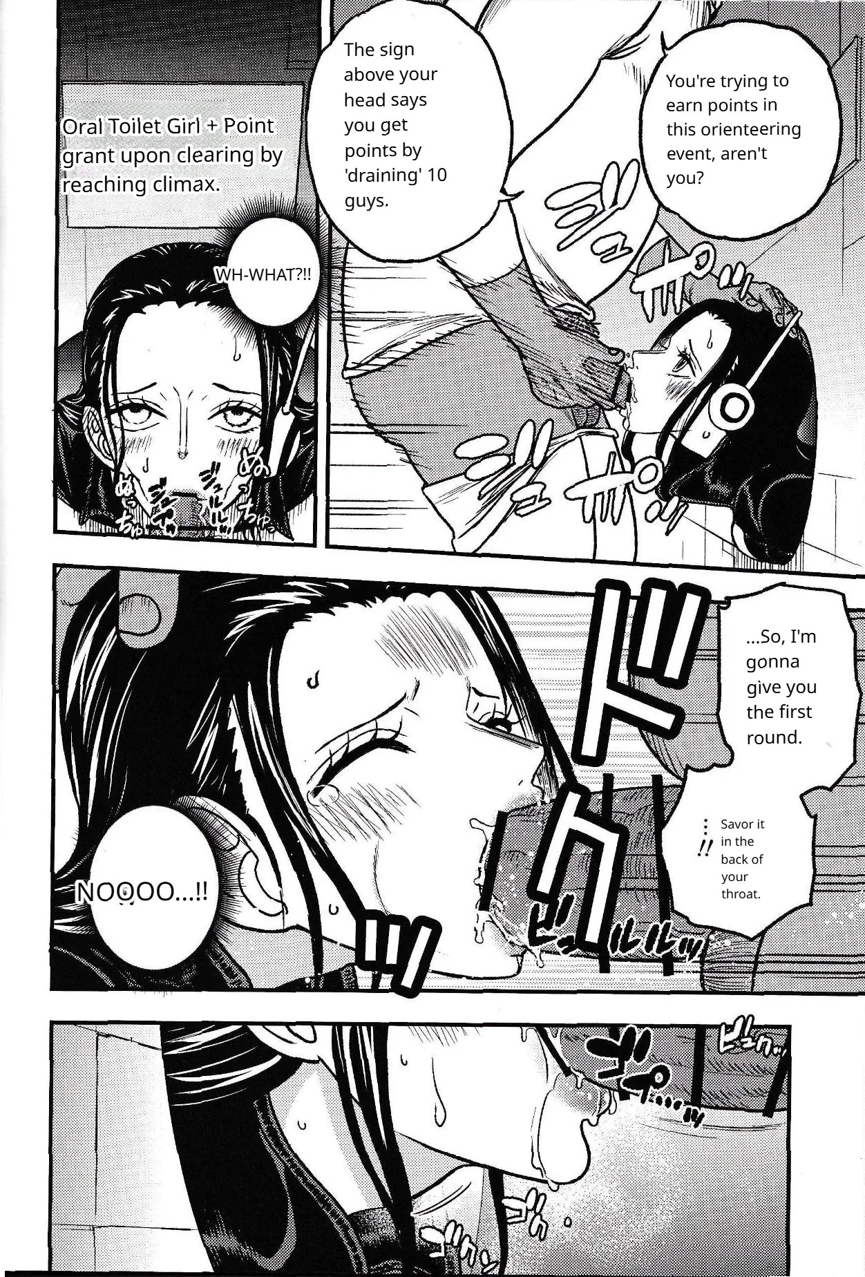 ONE PIECE / Nami & Robin (EGG HEAD HOLE) / Doro Noujou English Translation (AI) - Page 37