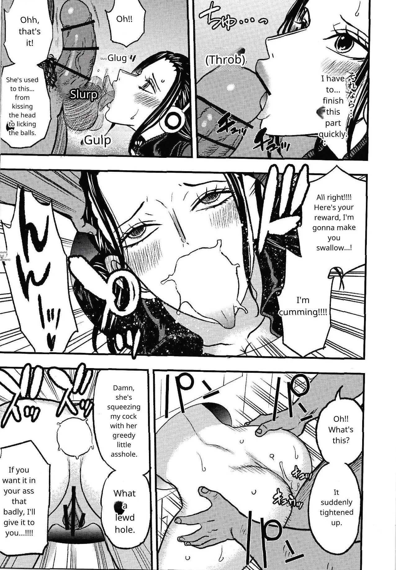 ONE PIECE / Nami & Robin (EGG HEAD HOLE) / Doro Noujou English Translation (AI) - Page 40