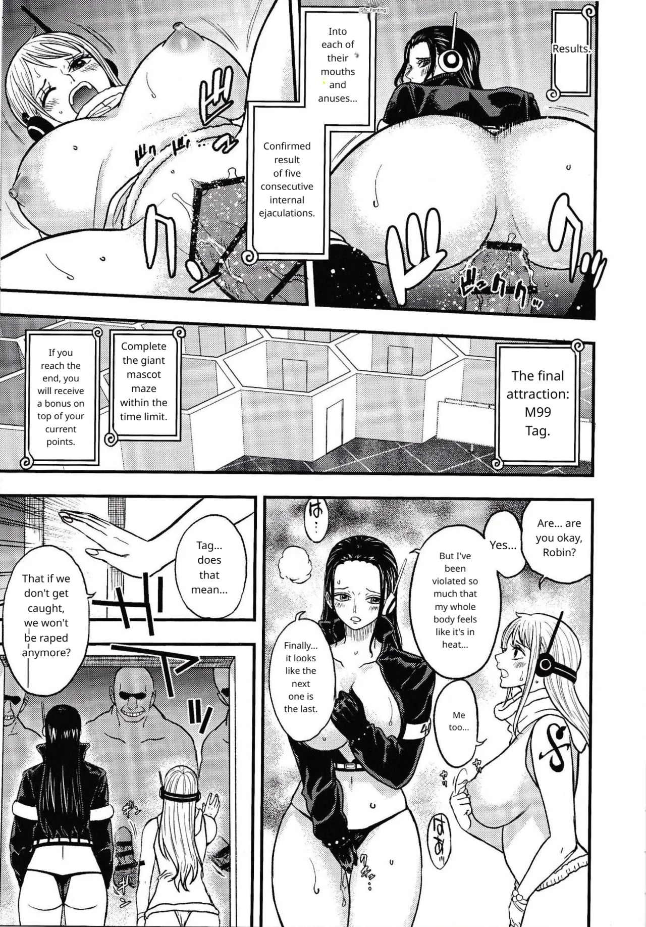 ONE PIECE / Nami & Robin (EGG HEAD HOLE) / Doro Noujou English Translation (AI) - Page 44