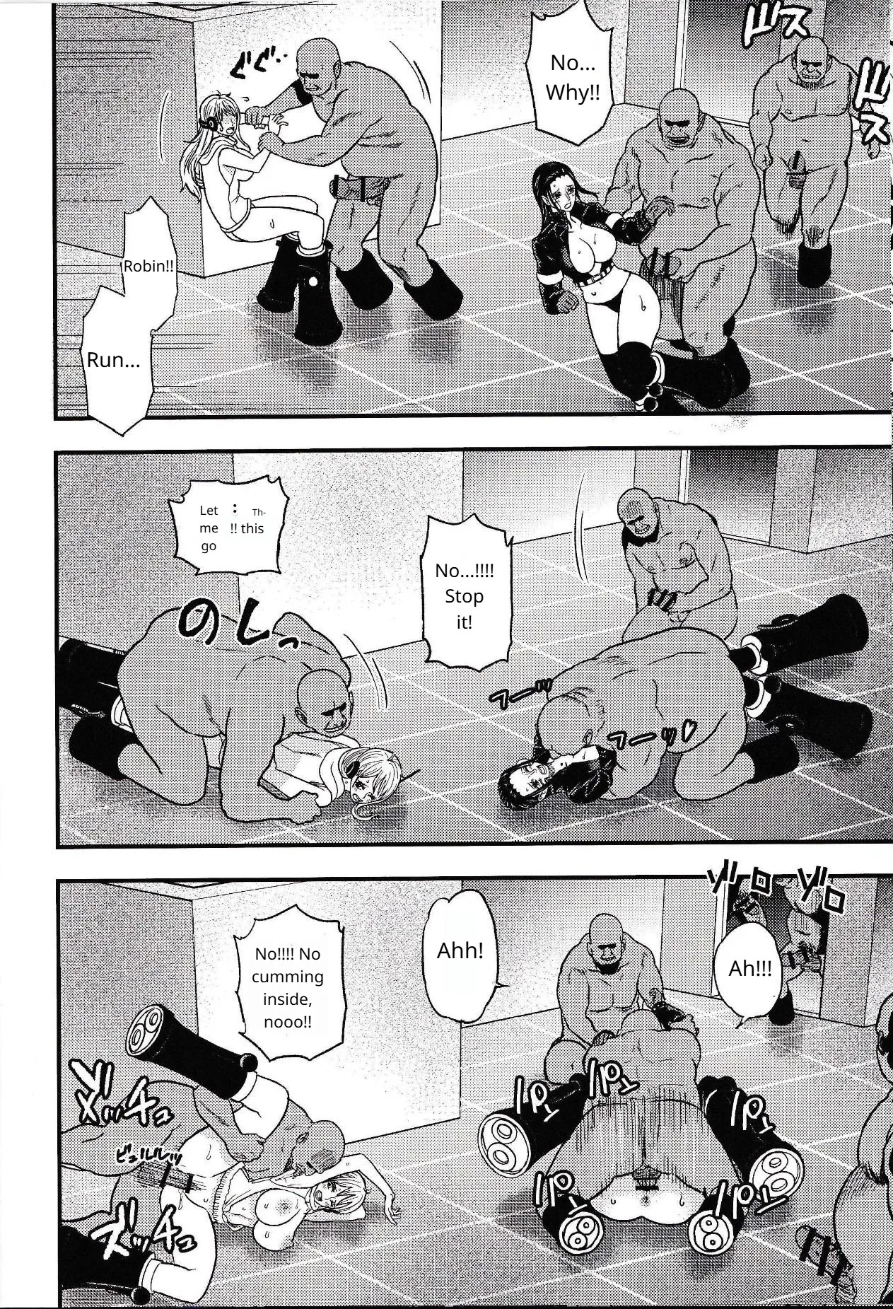 ONE PIECE / Nami & Robin (EGG HEAD HOLE) / Doro Noujou English Translation (AI) - Page 45