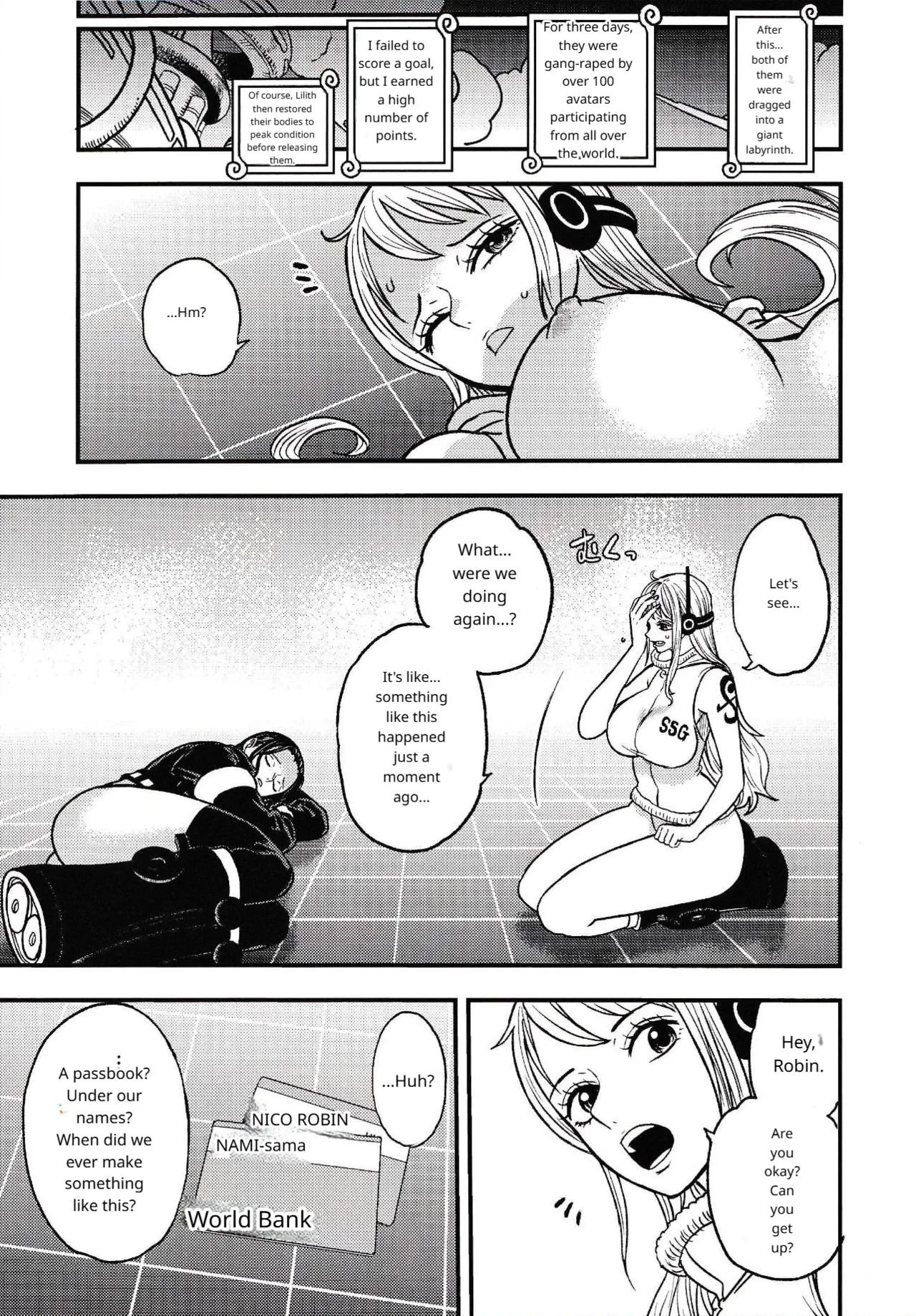 ONE PIECE / Nami & Robin (EGG HEAD HOLE) / Doro Noujou English Translation (AI) - Page 48