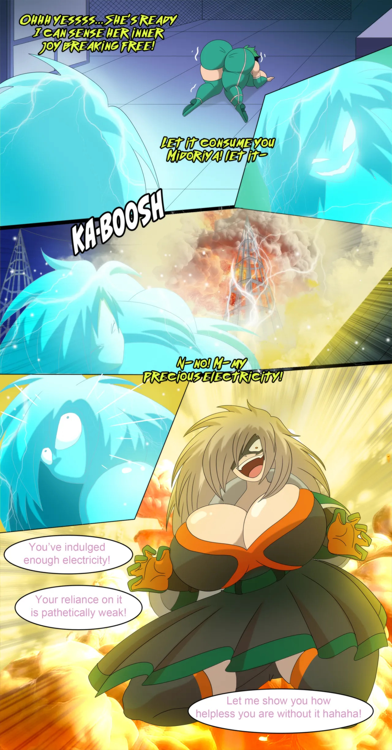 My Bimbo Academia 2. Chapter 4. [TF SUBMISSIONS] - Page 12