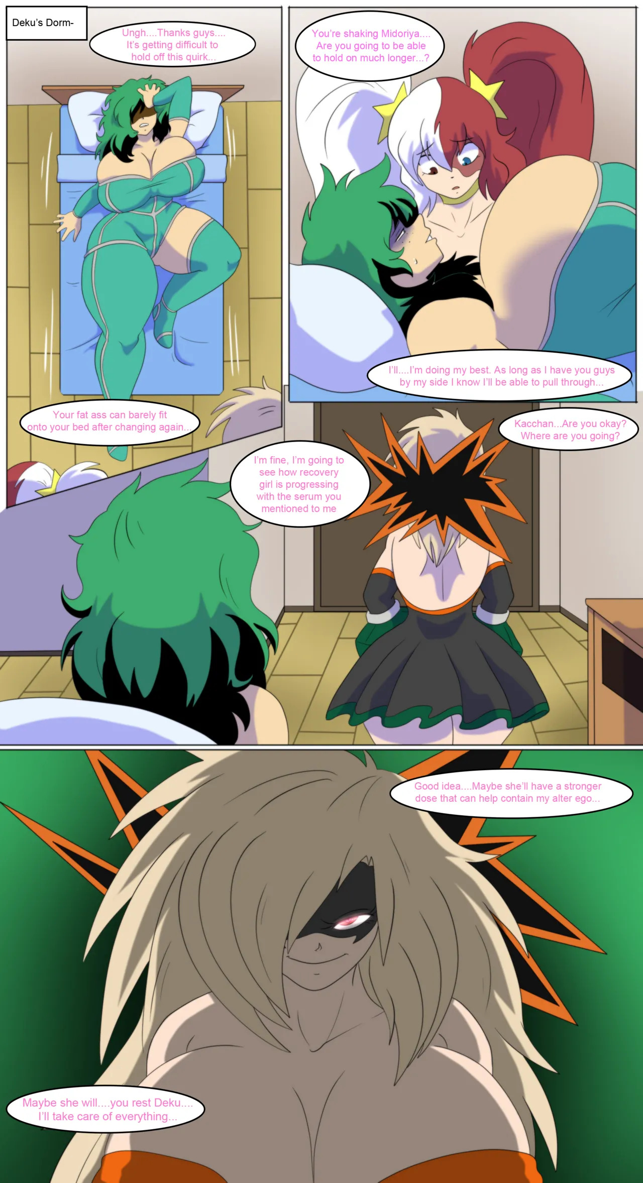 My Bimbo Academia 2. Chapter 4. [TF SUBMISSIONS] - Page 16