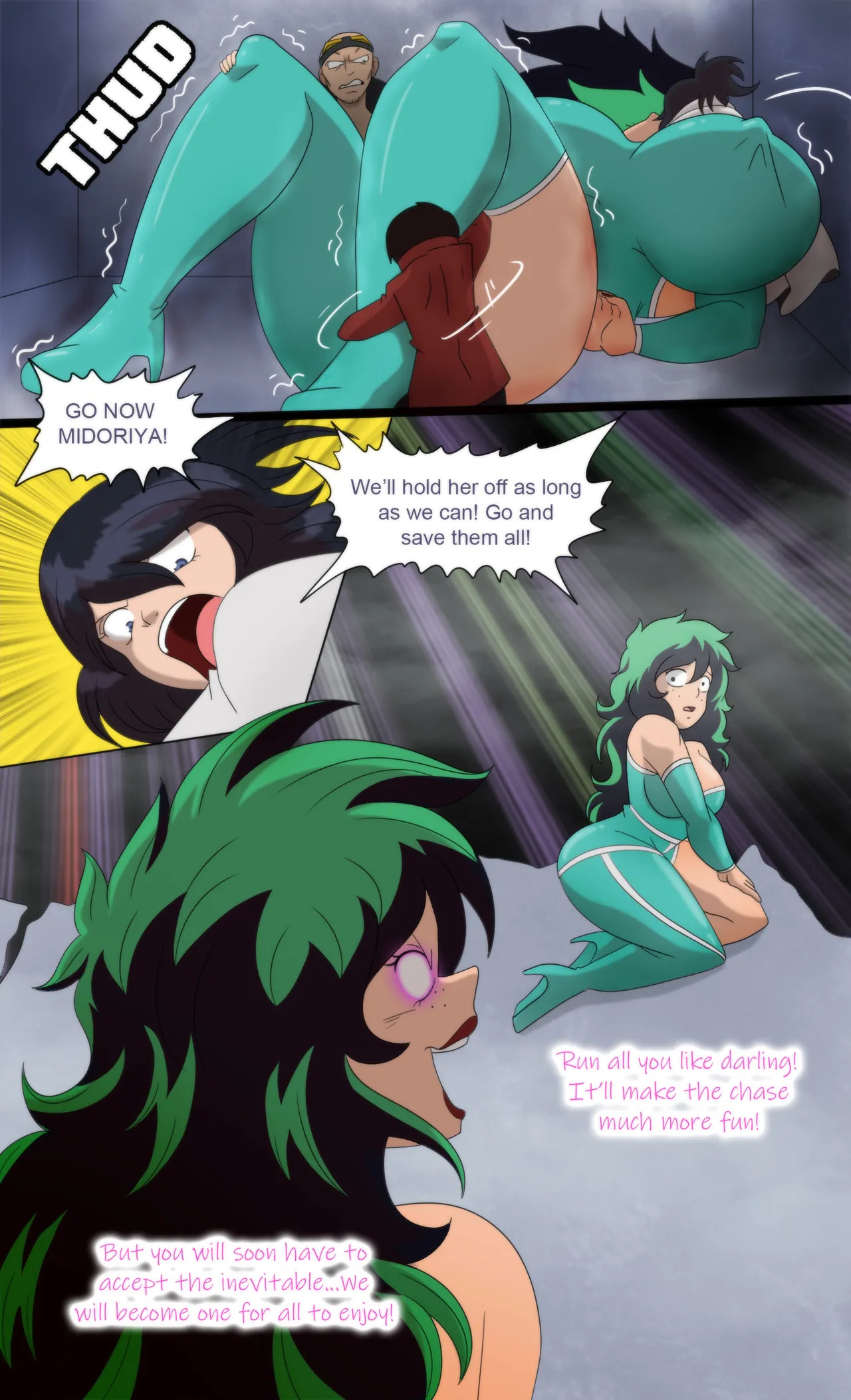 My Bimbo Academia 2. Chapter 4. [TF SUBMISSIONS] - Page 47