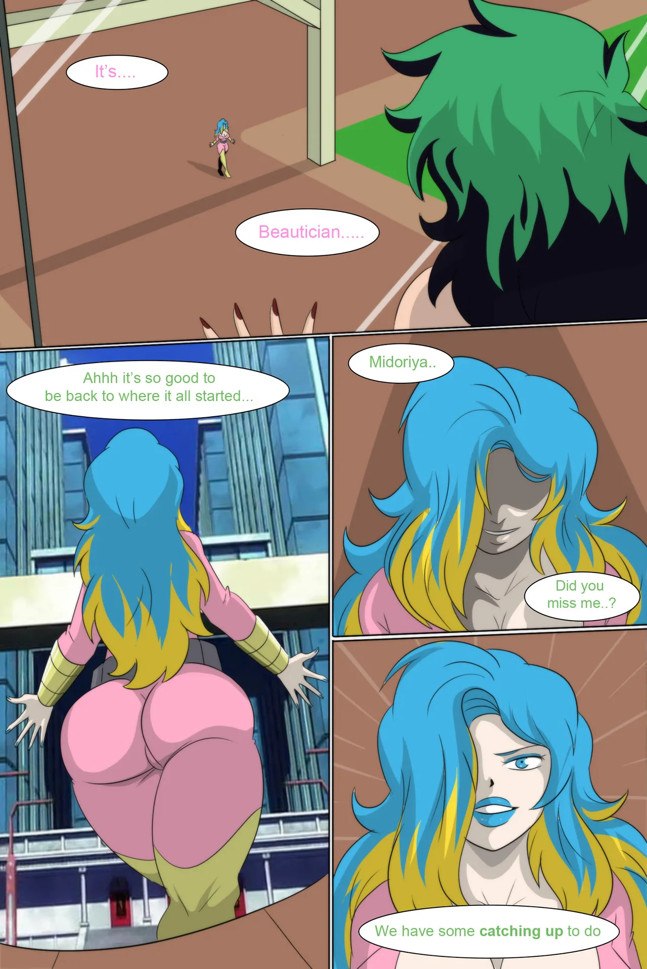 My Bimbo Academia 2. Chapter 4. [TF SUBMISSIONS] - Page 49