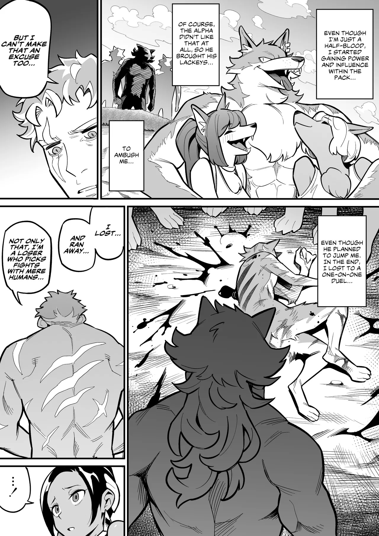 [Ame no Machi] Beastman x Female Warrior NTR [Ongoing] - Page 21