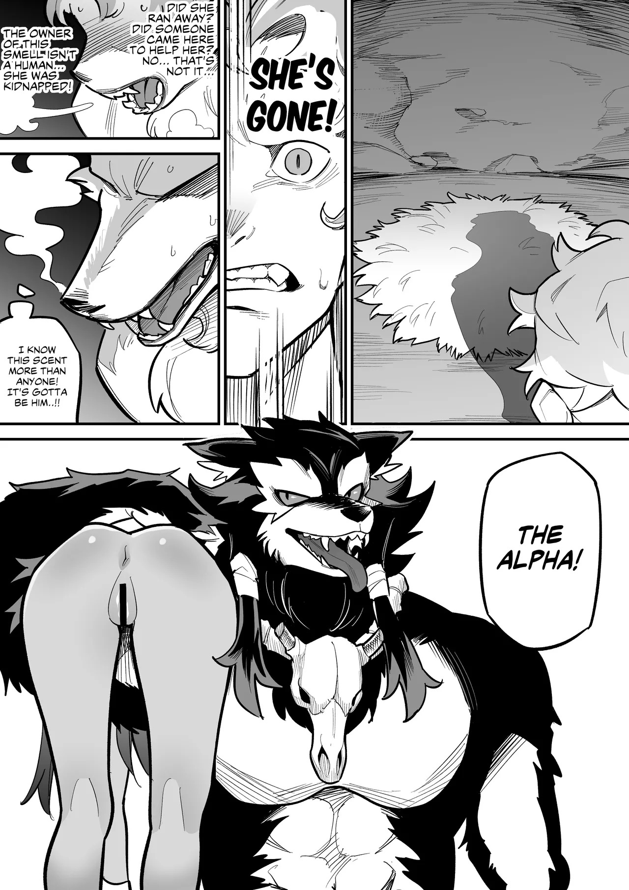 [Ame no Machi] Beastman x Female Warrior NTR [Ongoing] - Page 32