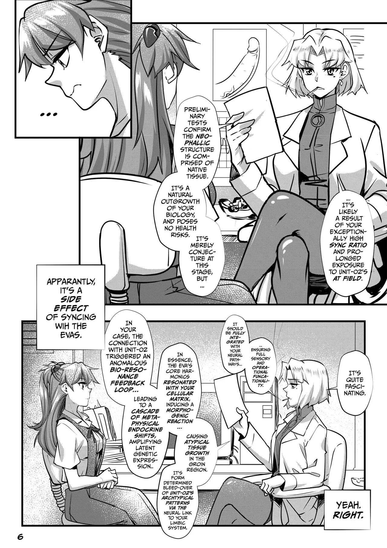[Baloney Pony] Neon Genital Evangelion: Asuka Strikes!? [Ongoing] - Page 9