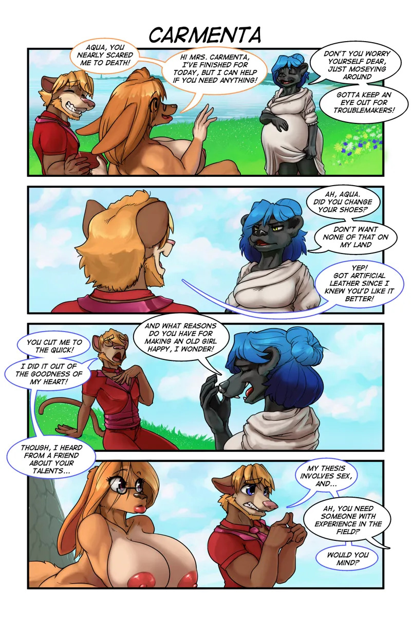[simonaquarius] Amanda in Coveille (ongoing) - Page 10