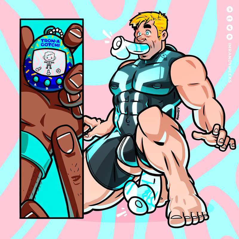 [Randy Meeks (randyslashtoons)] Tron Legacy - Page 17